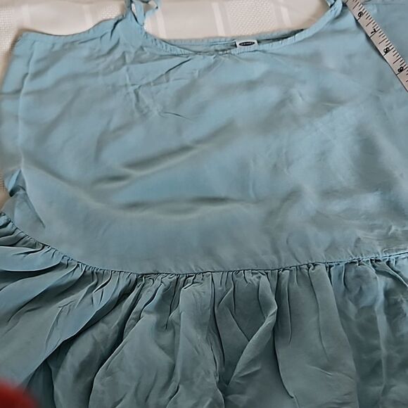 Old Navy Women's Spaghetti Summer Top Size Small Sky Blue - Picture 10 of 16